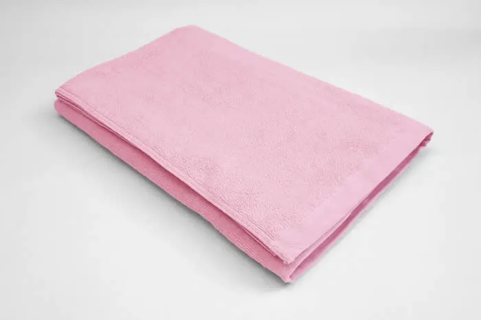 【お試し・単品】業務用バスタオル 90×150cm ピンク｜施術用に最適な総パイル綿タオル